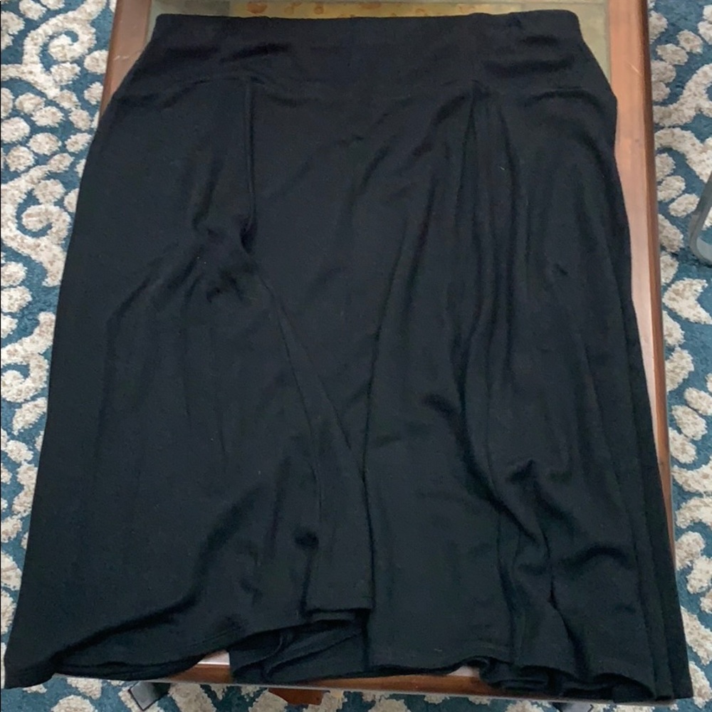 Talbots Woman Skirt Rayon Knit 1X EUC
